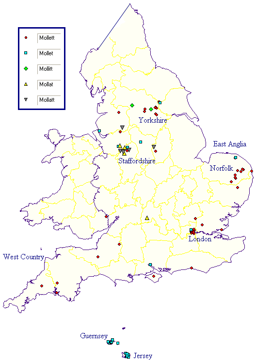 Map - All 'Mol' Variations